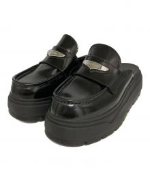 NIKE（ナイキ）の古着「Air Jordan Mule "Black/Metallic Silver" /エア ジョーダン ミュール」｜ブラック