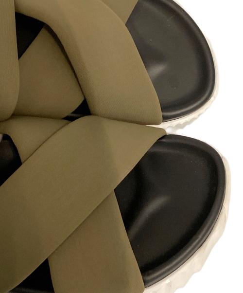 HERMES（エルメス）HERMES (エルメス) エレクトリックスポーツサンダル オリーブ サイズ:41の古着・服飾アイテム