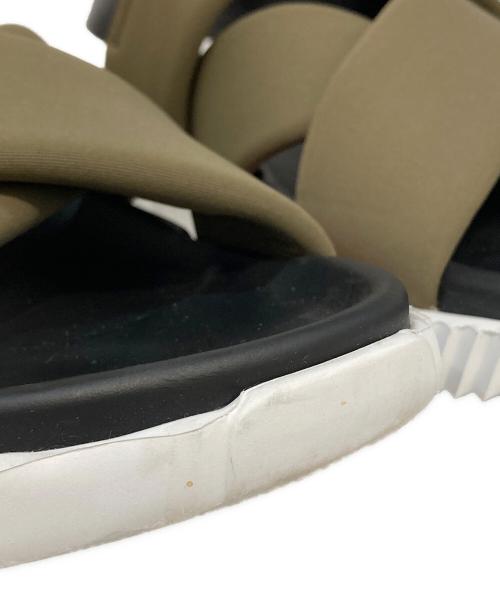 HERMES（エルメス）HERMES (エルメス) エレクトリックスポーツサンダル オリーブ サイズ:41の古着・服飾アイテム