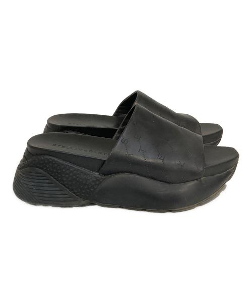 STELLA McCARTNEY（ステラマッカートニー）STELLA McCARTNEY (ステラマッカートニー) エクリプススライドサンダル ブラック サイズ:SIZE 37の古着・服飾アイテム