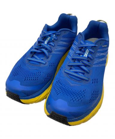 【未使用品】ホカオネオネBONDI 6 中古・古着通販】HOKAONEONE (ホカオネオネ) BONDI 6 ブルー×イエロー