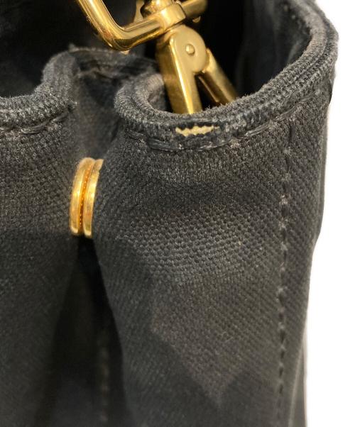 PRADA（プラダ）PRADA (プラダ) CANAPA 2WAYトートバッグ/カナパ ブラック サイズ:表記なしの古着・服飾アイテム