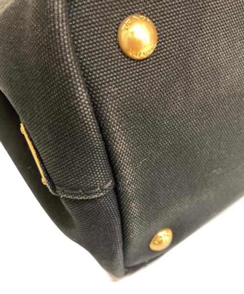 PRADA（プラダ）PRADA (プラダ) CANAPA 2WAYトートバッグ/カナパ ブラック サイズ:表記なしの古着・服飾アイテム