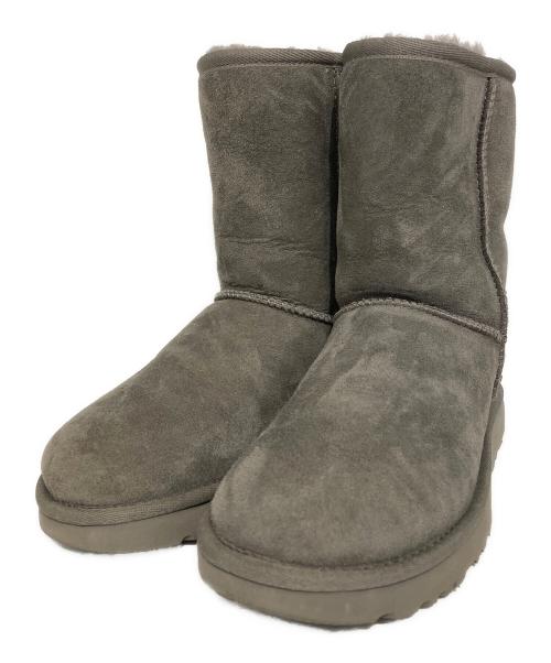 UGG（アグ）UGG (アグ) Classic Short II グレー サイズ:SIZE 24cmの古着・服飾アイテム