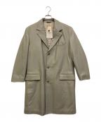 VERSUS VERSACEヴェルサス ヴェルサーチェ）の古着「レザーコート」｜グレー