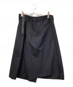 JUNYA WATANABE COMME des GARCONS(ジュンヤワタナベ コムデギャルソン）の古着「再構築変形スカート」｜ネイビー