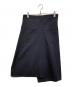 JUNYA WATANABE COMME des GARCONS ((ジュンヤワタナベ コムデギャルソン) 再構築変形スカート ネイビー サイズ:M：11000円