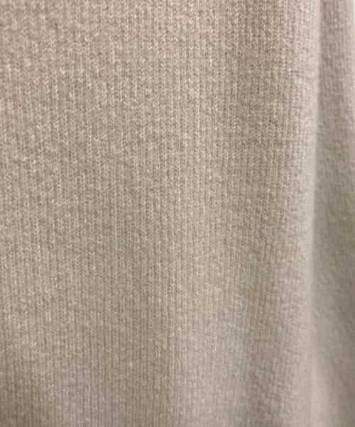 FOXEY（フォクシー）FOXEY (フォクシー) ウール ダブルフェイス ニット ガウンコート ベージュ サイズ:記載無しの古着・服飾アイテム
