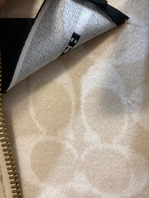 COACH（コーチ）COACH (コーチ) クラシック ダブル フェイス ケープ ベージュ サイズ:Mの古着・服飾アイテム