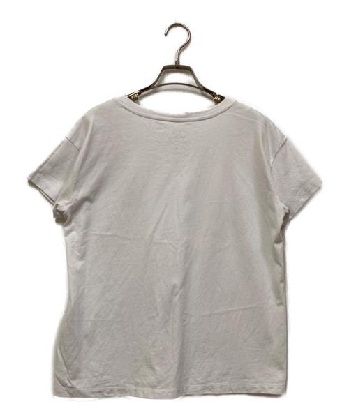 ARMANI EXCHANGE（アルマーニ エクスチェンジ）ARMANI EXCHANGE (アルマーニ エクスチェンジ) AXロゴワッペンTシャツ ホワイト サイズ:Mの古着・服飾アイテム