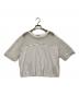 ARMANI EXCHANGE（アルマーニ エクスチェンジ）の古着「半袖メッシュTシャツ」｜ホワイト