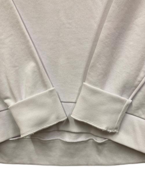 ARMANI EXCHANGE（アルマーニ エクスチェンジ）ARMANI EXCHANGE (アルマーニ エクスチェンジ) クルーネックスウェット ホワイト サイズ:Lの古着・服飾アイテム