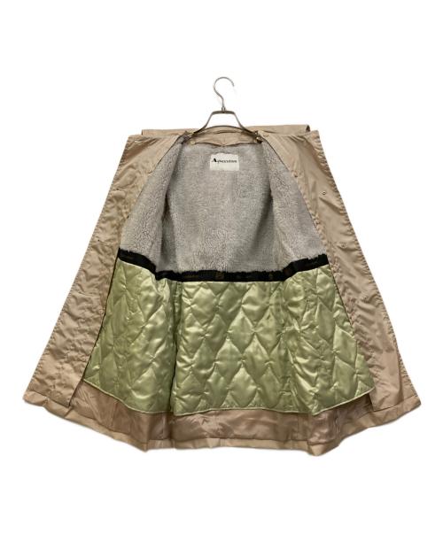 Aquascutum（アクアスキュータム）Aquascutum (アクアスキュータム) 【AQW】Aラインコート ベージュ サイズ:SIZE Mの古着・服飾アイテム