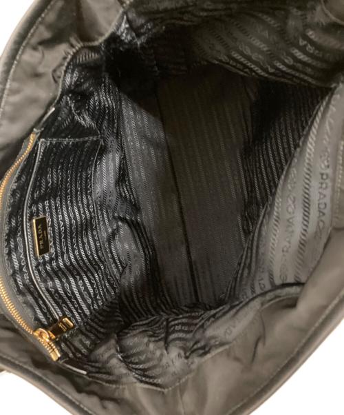 PRADA（プラダ）PRADA (プラダ) ナイロントートバッグ ブラックの古着・服飾アイテム