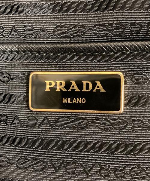 PRADA（プラダ）PRADA (プラダ) ナイロントートバッグ ブラックの古着・服飾アイテム