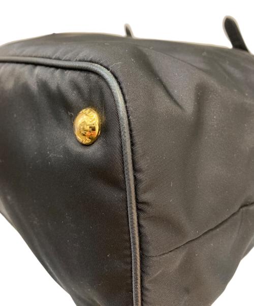 PRADA（プラダ）PRADA (プラダ) ナイロントートバッグ ブラックの古着・服飾アイテム