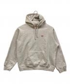 SUPREMEシュプリーム）の古着「Small Box Hooded Sweatshirt/スモールボックスロゴパーカー」｜アッシュグレー