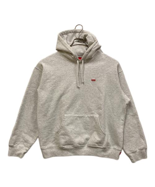 SUPREME（シュプリーム）Supreme (シュプリーム) Small Box Hooded Sweatshirt/スモールボックスロゴパーカー アッシュグレー サイズ:Lの古着・服飾アイテム