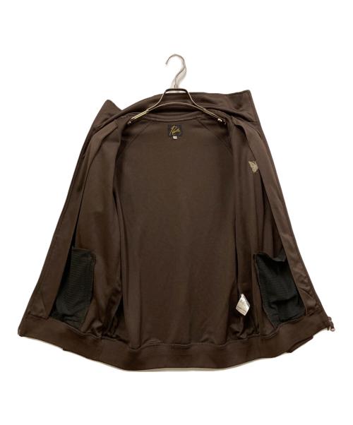 Needles（ニードルズ）Needles (ニードルズ) Track Jacket Poly Smooth ブラウン サイズ:Mの古着・服飾アイテム