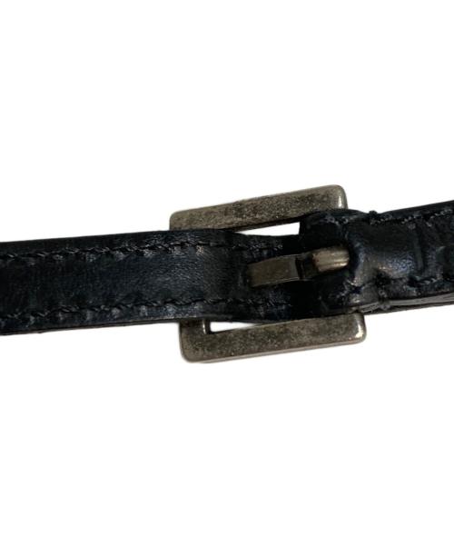 Snow Peak YAMAI（スノーピーク ヤマイ）Snow Peak YAMAI (スノーピーク ヤマイ) HATORI YMAI × HATORI Leather Crossbody (S) ブラックの古着・服飾アイテム