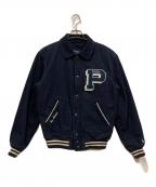 POLO RALPH LAURENポロ・ラルフローレン）の古着「コーデュロイレタージャケット」｜ネイビー