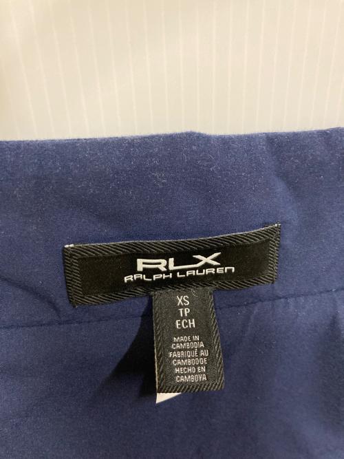 RLX RALPH LAUREN（アールエルエックスラルフローレン）RLX RALPH LAUREN (アールエルエックスラルフローレン) キルテッドモックネックベスト ネイビー サイズ:xsの古着・服飾アイテム