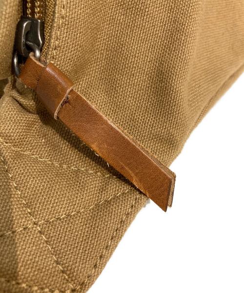 POLO RALPH LAUREN（ポロ・ラルフローレン）POLO RALPH LAUREN (ポロ・ラルフローレン) キャンバスウエストポーチ ブラウン サイズ:表記なしの古着・服飾アイテム