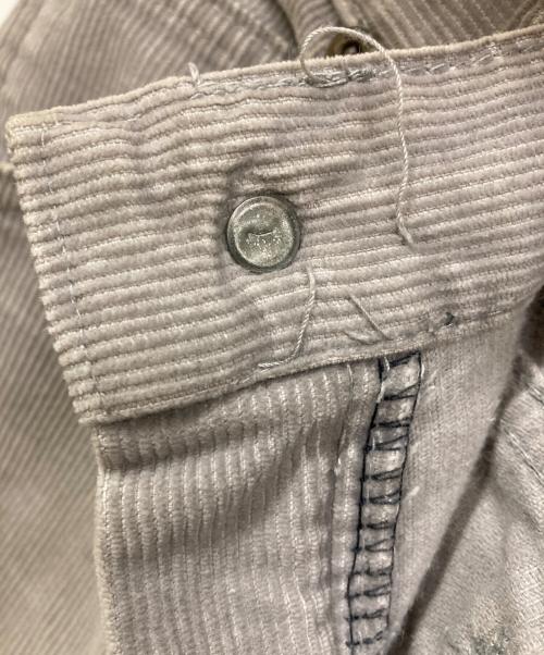 LEE（リー）LEE (リー) 70s 302 コーデュロイパンツ グレー サイズ:実寸70㎝の古着・服飾アイテム