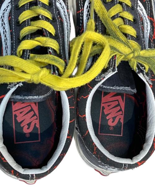 VANS（ヴァンズ）VANS (ヴァンズ) Old Skool Flame Sneake/ヴィンテージ加工 グレー サイズ:23.5の古着・服飾アイテム
