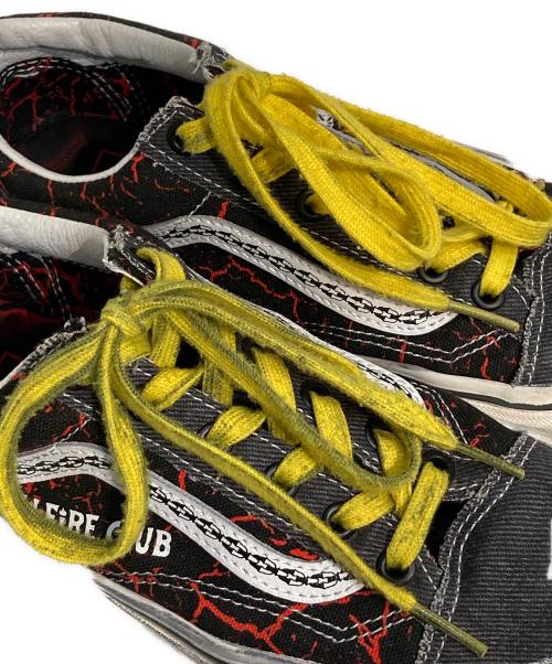 VANS（ヴァンズ）VANS (ヴァンズ) Old Skool Flame Sneake/ヴィンテージ加工 グレー サイズ:23.5の古着・服飾アイテム