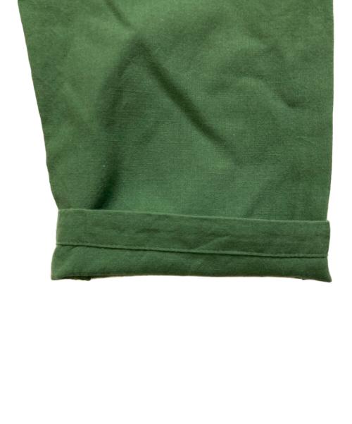 うなぎの寝床（ウナギノネドコ）うなぎの寝床 (ウナギノネドコ) カジュアルパンツ グリーン サイズ:Mの古着・服飾アイテム