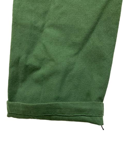 うなぎの寝床（ウナギノネドコ）うなぎの寝床 (ウナギノネドコ) カジュアルパンツ グリーン サイズ:Mの古着・服飾アイテム