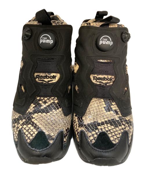REEBOK（リーボック）REEBOK (リーボック) INSTAPUMP FURY/ インスタポンプ フューリー ブラック×ベージュ サイズ:SIZE 23.5cmの古着・服飾アイテム