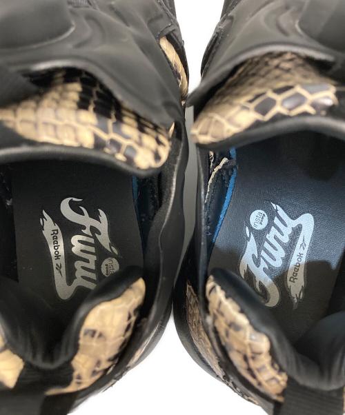 REEBOK（リーボック）REEBOK (リーボック) INSTAPUMP FURY/ インスタポンプ フューリー ブラック×ベージュ サイズ:SIZE 23.5cmの古着・服飾アイテム