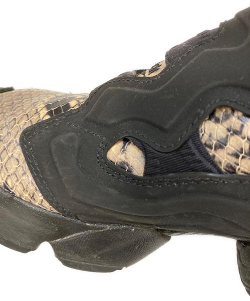 REEBOK（リーボック）REEBOK (リーボック) INSTAPUMP FURY/ インスタポンプ フューリー ブラック×ベージュ サイズ:SIZE 23.5cmの古着・服飾アイテム