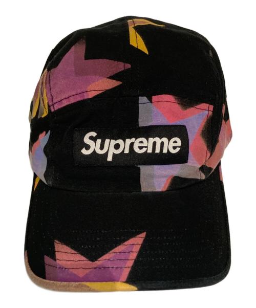 SUPREME（シュプリーム）Supreme (シュプリーム) 21SS GonZ Stars Camp Cap ブラック×ピンク サイズ:表記無しの古着・服飾アイテム