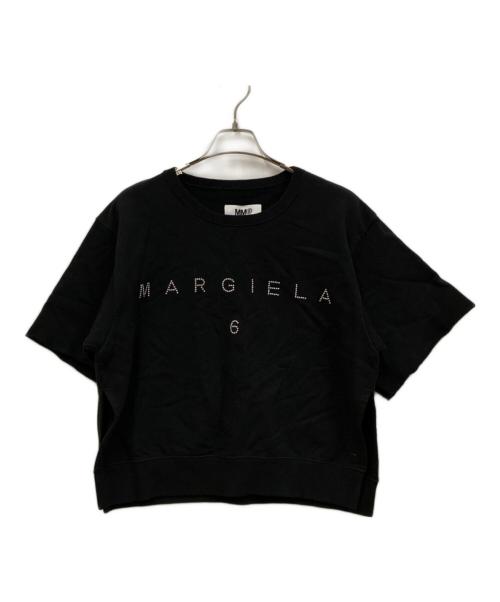 MM6 Maison Margiela（エムエムシックスメゾンマルジェラ）MM6 Maison Margiela (エムエムシックスメゾンマルジェラ) SSスウェット ブラック サイズ:14(キッズ規格)の古着・服飾アイテム
