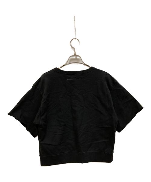 MM6 Maison Margiela（エムエムシックスメゾンマルジェラ）MM6 Maison Margiela (エムエムシックスメゾンマルジェラ) SSスウェット ブラック サイズ:14(キッズ規格)の古着・服飾アイテム