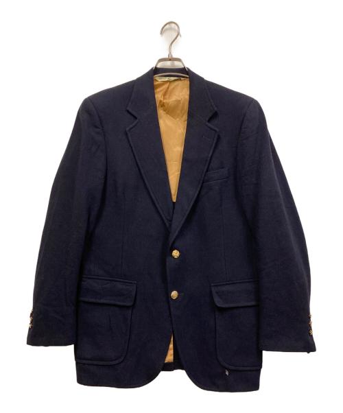 IZOD LACOSTE（アイゾッド ラコステ）IZOD LACOSTE (アイゾッド ラコステ) 70s金釦ブレザー ネイビー サイズ:表記無しの古着・服飾アイテム