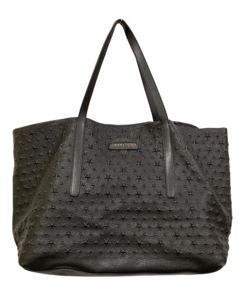 JIMMY CHOO（ジミーチュウ）JIMMY CHOO (ジミーチュウ) スターエンボストートバッグ/ピムリコ ブラック サイズ:表記なしの古着・服飾アイテム