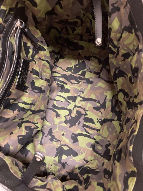 JIMMY CHOO（ジミーチュウ）JIMMY CHOO (ジミーチュウ) スターエンボストートバッグ/ピムリコ ブラック サイズ:表記なしの古着・服飾アイテム