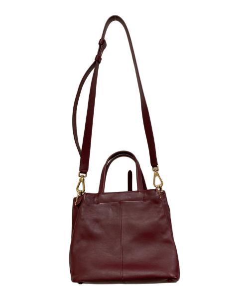 COLE HAAN（コールハーン）COLE HAAN (コールハーン) グランド アンビション スモール バケット バッグ ボルドー サイズ:表記なしの古着・服飾アイテム