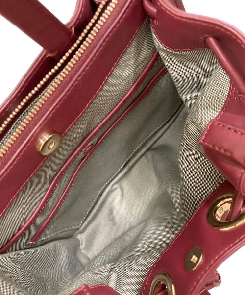 COLE HAAN（コールハーン）COLE HAAN (コールハーン) グランド アンビション スモール バケット バッグ ボルドー サイズ:表記なしの古着・服飾アイテム