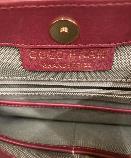 COLE HAAN（コールハーン）COLE HAAN (コールハーン) グランド アンビション スモール バケット バッグ ボルドー サイズ:表記なしの古着・服飾アイテム