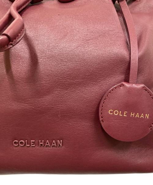 COLE HAAN（コールハーン）COLE HAAN (コールハーン) グランド アンビション スモール バケット バッグ ボルドー サイズ:表記なしの古着・服飾アイテム