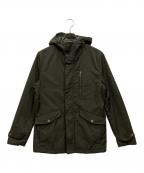 EPOCA UOMOエポカ ウォモ）の古着「中綿ショートモッズジャケット」｜オリーブ