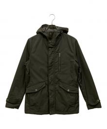 EPOCA UOMO（エポカ ウォモ）の古着「中綿ショートモッズジャケット」｜オリーブ