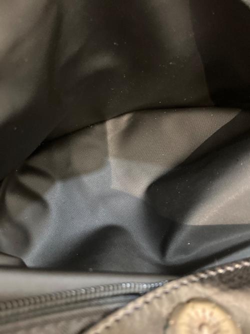 LONGCHAMP（ロンシャン）LONGCHAMP (ロンシャン) 総柄ベロアトート ブラック サイズ:表記なしの古着・服飾アイテム