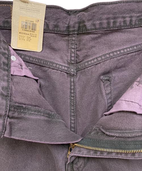 LEVI'S（リーバイス）LEVI'S (リーバイス) 565ルーズストレートデニムパンツ パープル サイズ:SIZE W33の古着・服飾アイテム