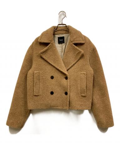 美品✨22AW セオリー 7万 TEDDY FLEECE ボアPコート キャメル 美品 22AW セオリー 7万 TEDDY FLEECE ボアPコート キャメル - メルカリ